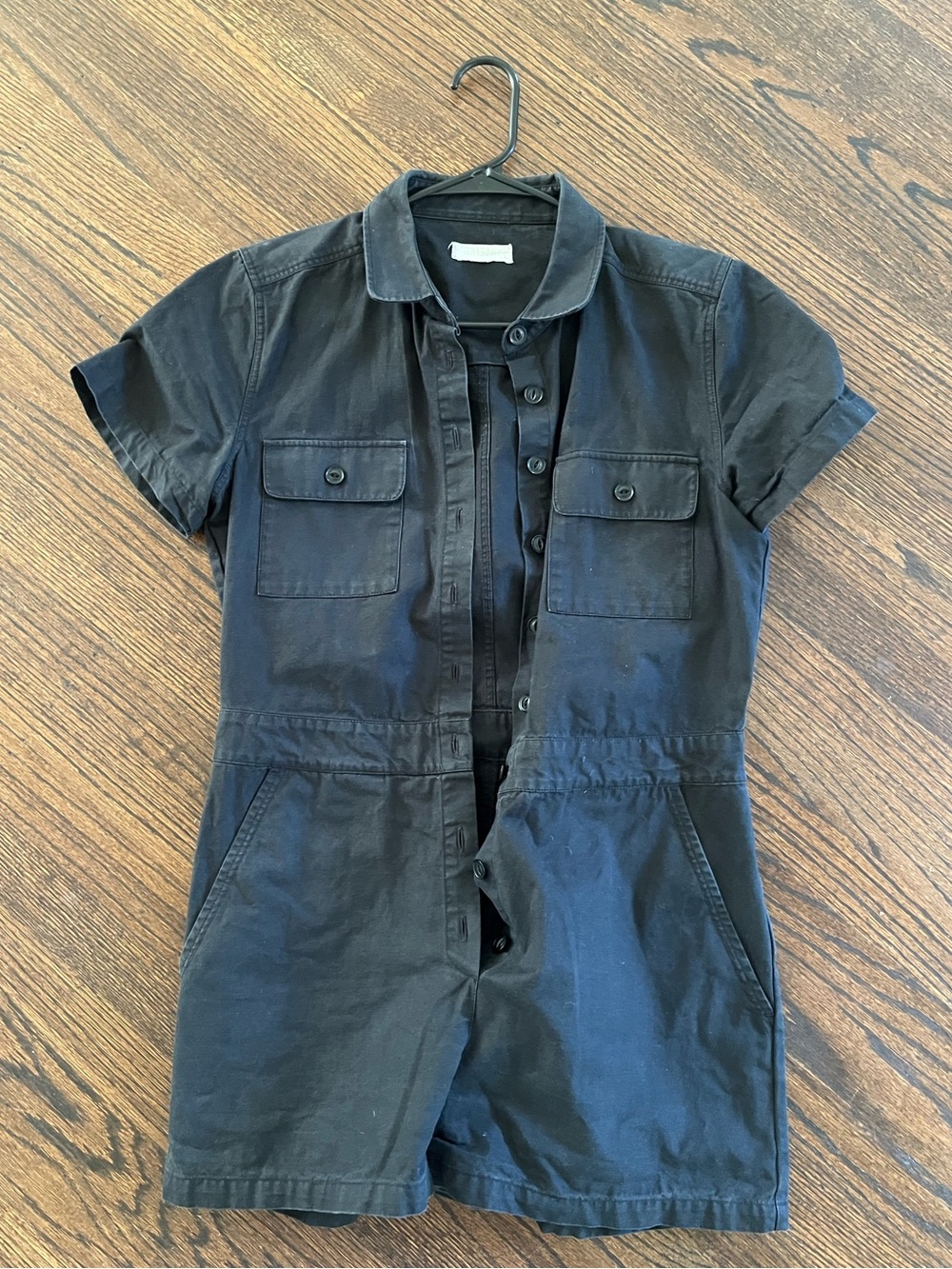 Outerknown SEA Suit Shortall Romper - Picture 2 of 5